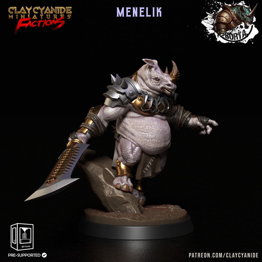 3D Printed Clay Cyanide Battle Borta Factions Tribe Ragnarok D&D (Online Only)