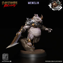 3D Printed Clay Cyanide Battle Borta Factions Tribe Ragnarok D&D (Online Only)
