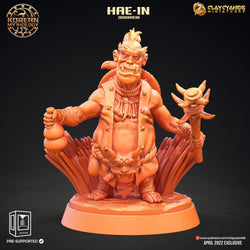 3D Printed Clay Cyanide Dokkaebi Warriors Korean Mythology Ragnarok D&D (Online Only)