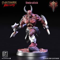 3D Printed Clay Cyanide Dreadblood Maulers Factions 28 32 mm D&D (Online Only)