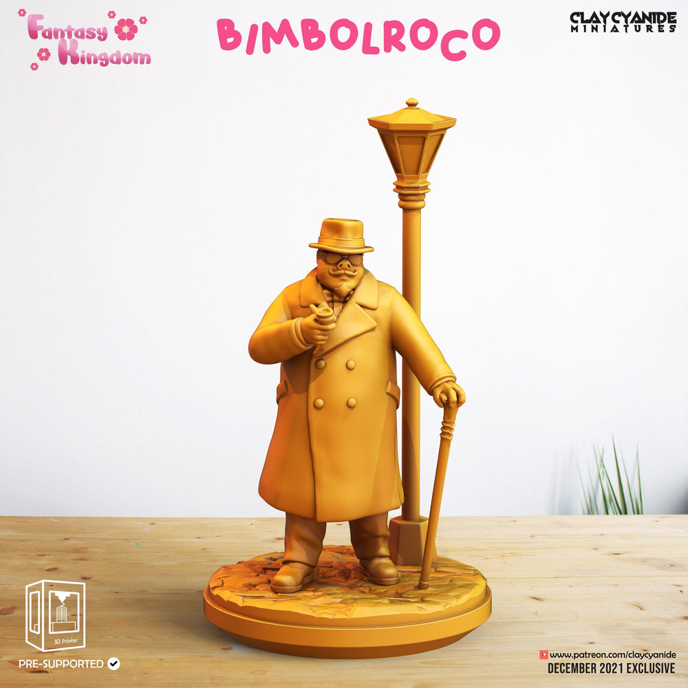 3D Printed Clay Cyanide Fantasy Kingdom - Bimbolroco 28mm 32mm D&D (Online Only)