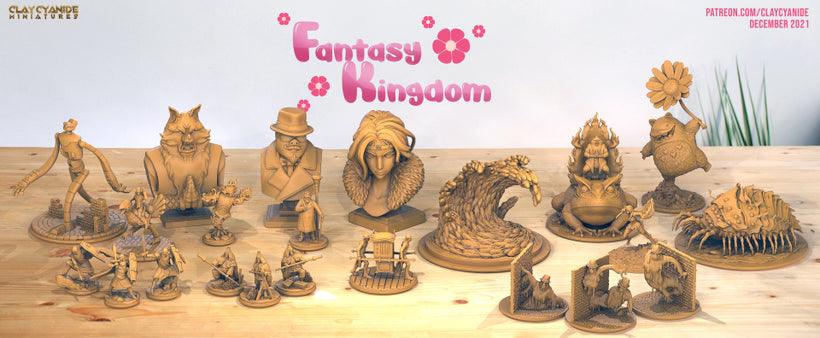 3D Printed Clay Cyanide Fantasy Kingdom - Kodai Guard 28mm 32mm D&D (Online Only)