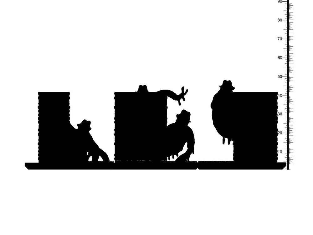3D Printed Clay Cyanide Fantasy Kingdom - Shadow Brawlers 28mm 32mm D&D (Online Only)