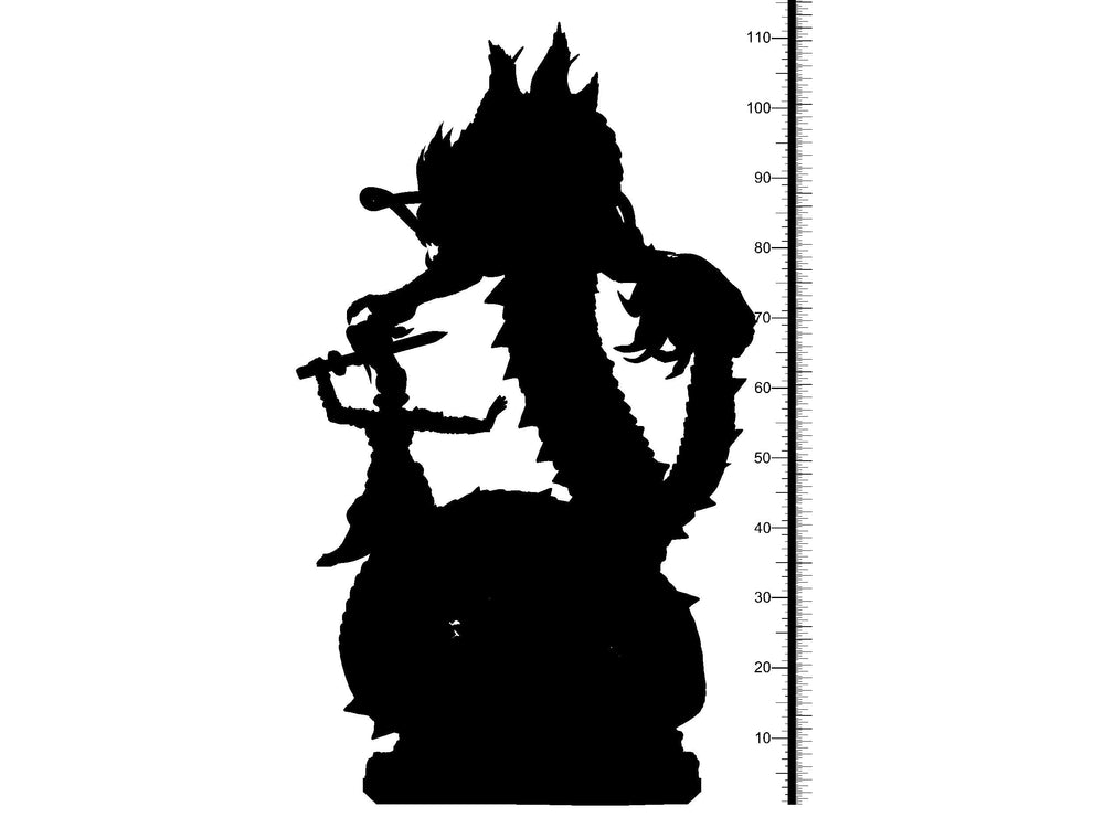 3D Printed Clay Cyanide Hua Mulan Legends and Gods of China Ragnarok D&D (Online Only)