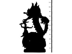 3D Printed Clay Cyanide Hua Mulan Legends and Gods of China Ragnarok D&D (Online Only)