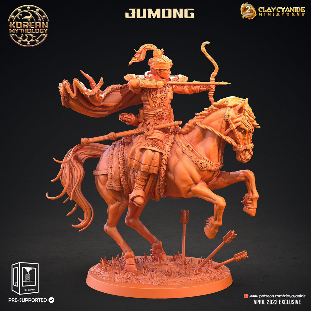 3D Printed Clay Cyanide Korean Mythology Full Set Ragnarok D&D (Online Only)