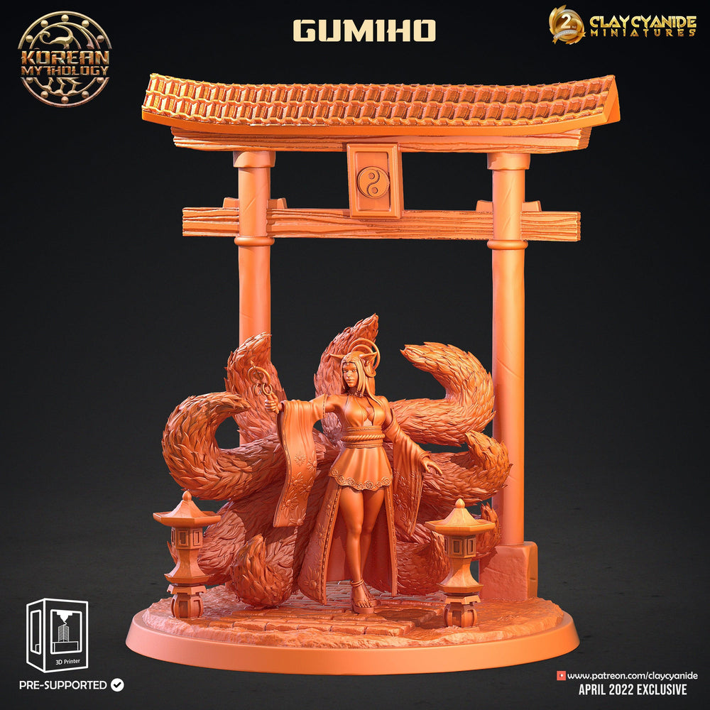 3D Printed Clay Cyanide Korean Mythology Full Set Ragnarok D&D (Online Only)