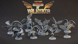 3D Printed Clay Cyanide Maidens of Valkyria Tribes Factions Ragnarok D&D (Online Only)
