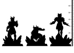 3D Printed Clay Cyanide Manuel Gaueko Euskal Mythology 28 32 mm D&D (Online Only)