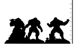 3D Printed Clay Cyanide Miguel Basajaun Euskal Mythology 28 32 mm D&D (Online Only)