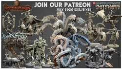 3D Printed Clay Cyanide Minotaurus Greek Mythology Part 2 28 32 mm D&D (Online Only)