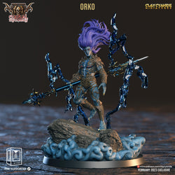 3D Printed Clay Cyanide Orko Euskal Mythology 28 32 mm D&D (Online Only)