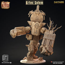 3D Printed Clay Cyanide Pantheon Of Aztecs Set Ragnarok D&D (Online Only)