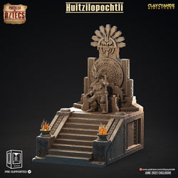 3D Printed Clay Cyanide Pantheon Of Aztecs Set Ragnarok D&D (Online Only)