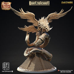 3D Printed Clay Cyanide Pantheon Of Aztecs Set Ragnarok D&D (Online Only)