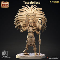 3D Printed Clay Cyanide Pantheon Of Aztecs Set Ragnarok D&D (Online Only)