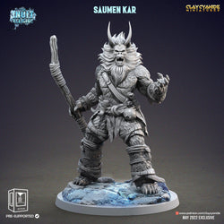 3D Printed Clay Cyanide Saumen Kar Inuit Religion Ragnarok D&D (Online Only)