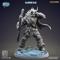 3D Printed Clay Cyanide Saumen Kar Inuit Religion Ragnarok D&D (Online Only)