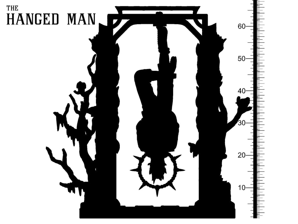 3D Printed Clay Cyanide The Hanged Man Tarot Ragnarok D&D (Online Only)