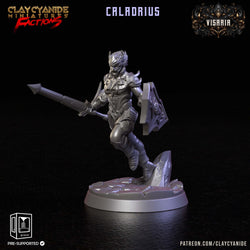 3D Printed Clay Cyanide Visarian Nobles Factions Ragnarok D&D (Online Only)