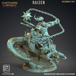 3D Printed Clay Cyanide War Trolls Tribes Factions Ragnarok D&D (Online Only)