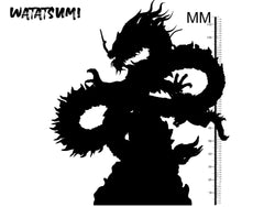 3D Printed Clay Cyanide Watatsumi Japanese Deities Ragnarok D&D (Online Only)