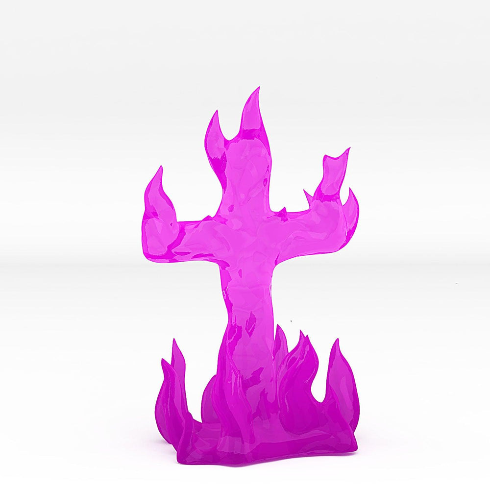 3D Printed Fantastic Plants and Rocks Cemetery Portal With Its Cross Effect 28mm - 32mm D&D Wargaming (Online Only)