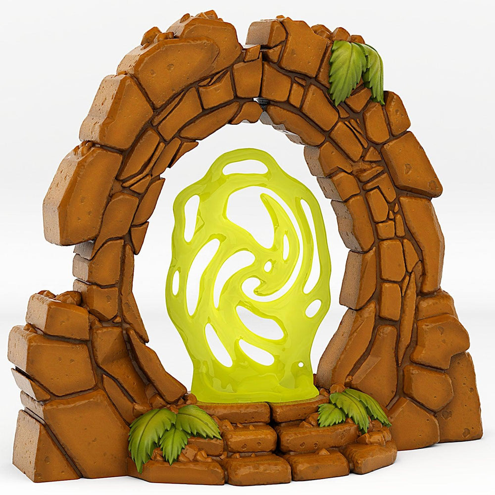 3D Printed Fantastic Plants and Rocks Jurassic Portal With Its Forgotten Effect 28mm - 32mm D&D Wargaming (Online Only)