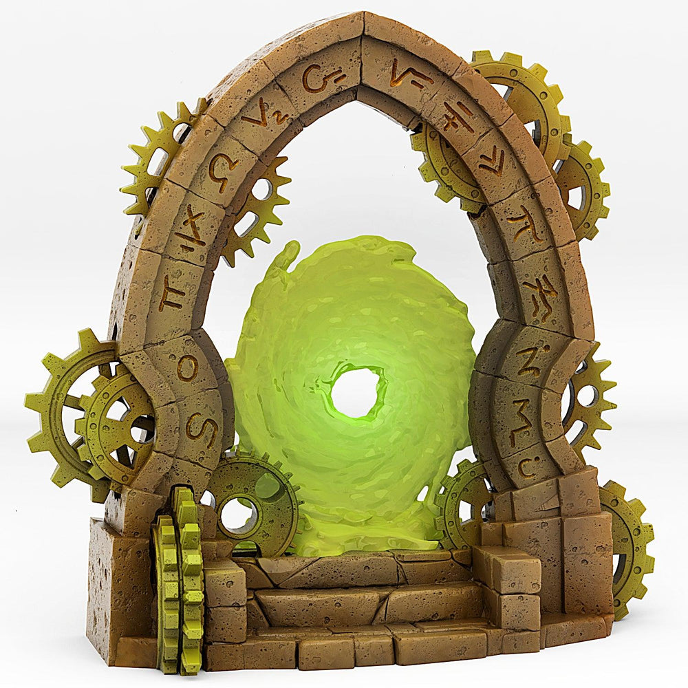 3D Printed Fantastic Portals and Effects Clockwork Portal 28mm - 32mm D&D Wargaming (Online Only)