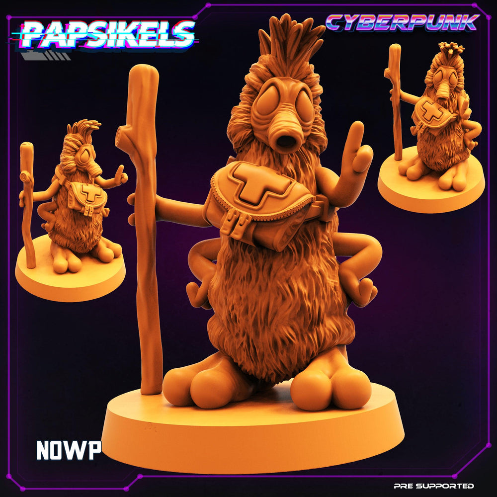 3D Printed Papsikels Cyberpunk Sci-Fi NOWP - 28mm 32mm (Online Only)