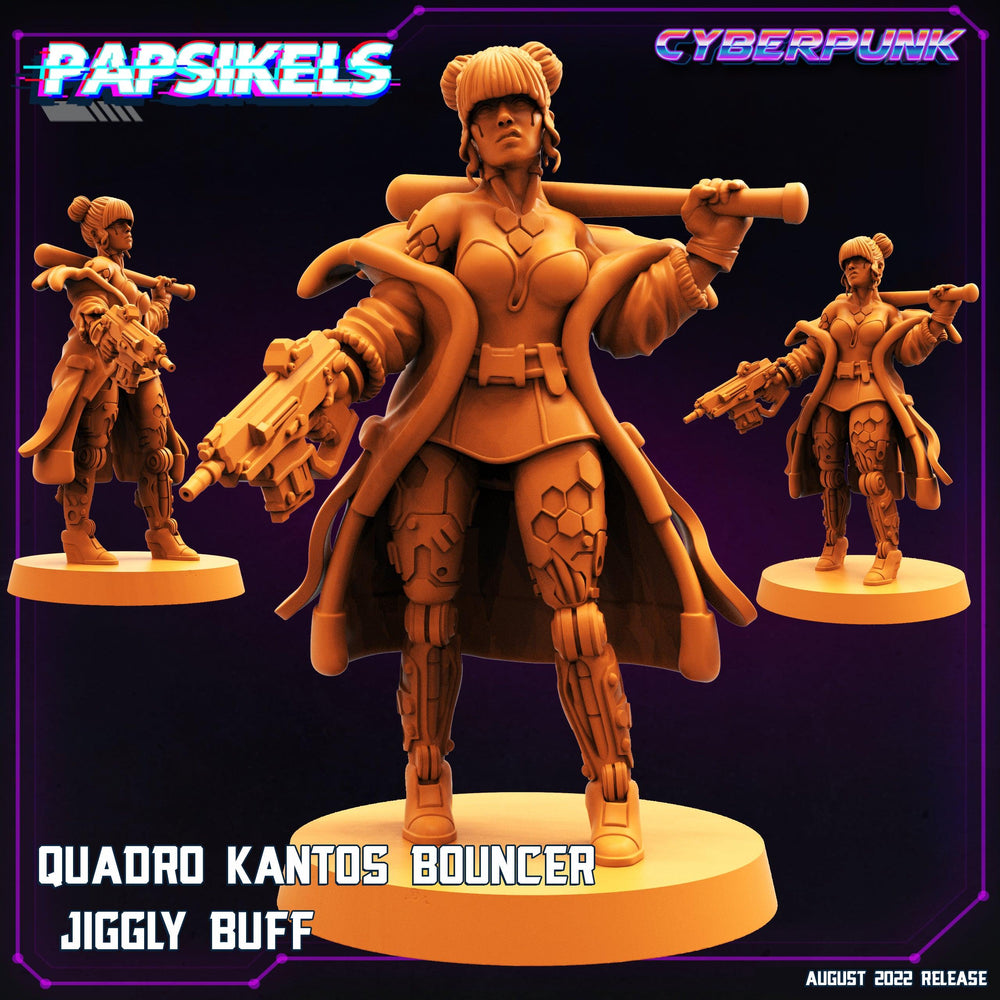 3D Printed Papsikels Cyberpunk Sci-Fi Quadro Kantos Set - 28mm 32mm (Online Only)