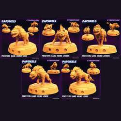 3D Printed Papsikels Cyberpunk The Corpo World Poksters Gang Hound Set - 28mm 32mm (Online Only)