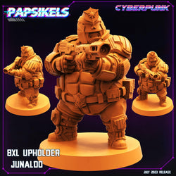 3D Printed Papsikels July 2023 - Cyberpunk 8XL Upholder Set 28mm 32mm (Online Only)