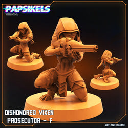 3D Printed Papsikels July 2023 - Xeno Wars Dishonored Vixen Persecutor Squad Set 28mm 32mm (Online Only)