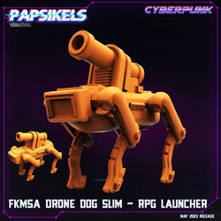 3D Printed Papsikels May 2023 Cyberpunk Fkmsa Battle Droid Set 28mm 32mm (Online Only)
