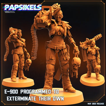 3D Printed Papsikels May 2023 Scifi - Star Entrance - Into The Multi World Set E 900 Reprogrammed To Exterminate Their Own 28mm 32mm (Online Only)