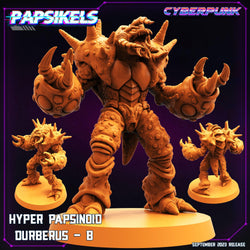 3D Printed Papsikels September 2023 Cyberpunk Hyper Papsinoid Durberus Set 2023 28mm 32mm (Online Only)