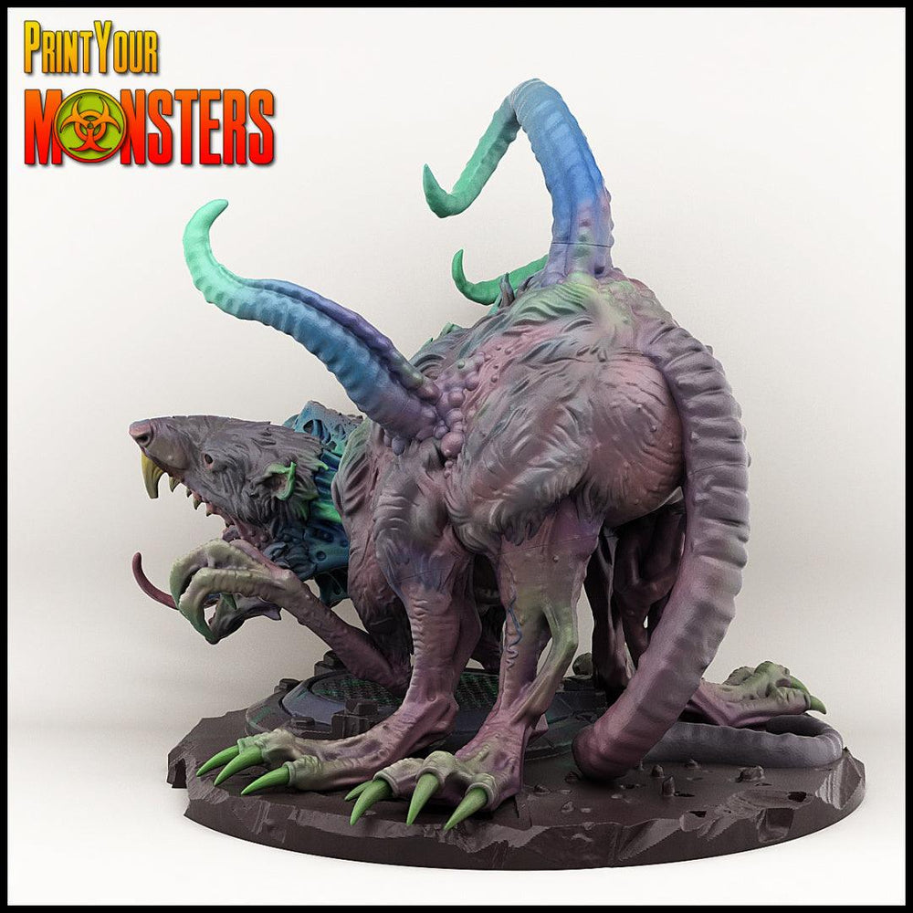 3D Printed Print your Monster Giant Mutant Rat 28 32mm D&D (Online Only)