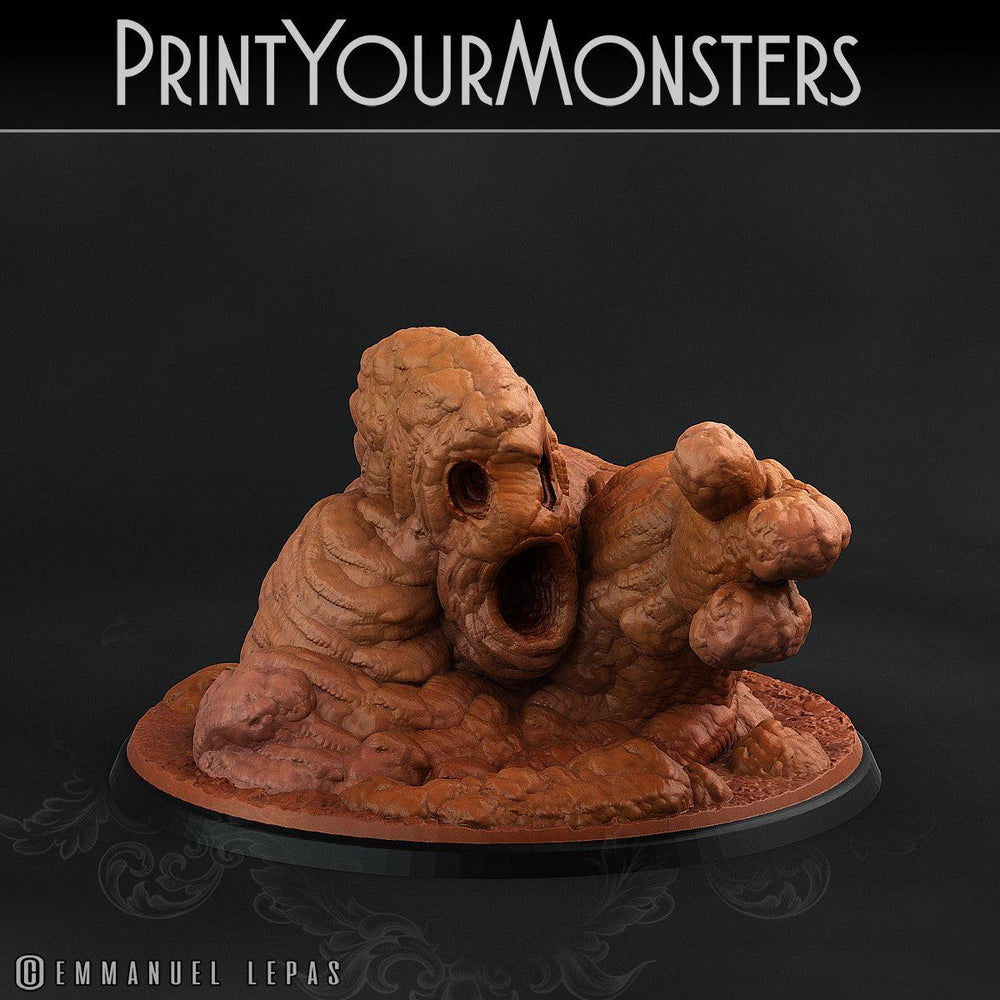 3D Printed Print Your Monsters Clay Golems - Total Golems 28mm - 32mm D&D Wargaming (Online Only)