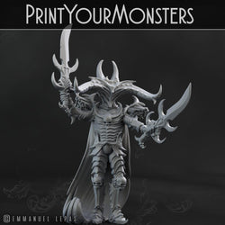 3D Printed Print Your Monsters Dark Elves Full Army Set 28mm - 32mm D&D Wargaming (Online Only)