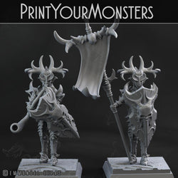 3D Printed Print Your Monsters Dark Elves Full Army Set 28mm - 32mm D&D Wargaming (Online Only)
