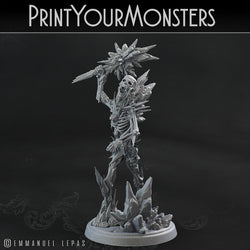 3D Printed Print Your Monsters Frozen Skeletons The Wrath of Gloomrime Monsters Part I Set 28mm - 32mm D&D Wargaming (Online Only)