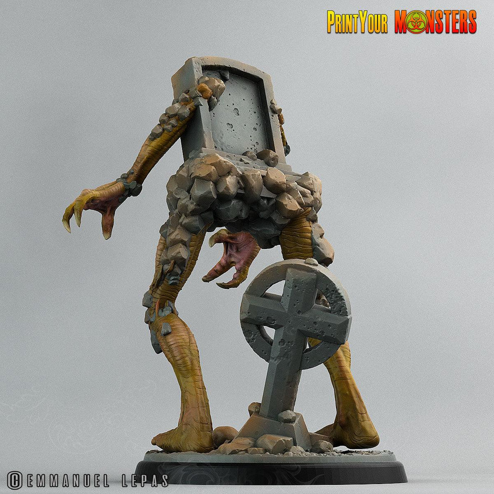 3D Printed Print Your Monsters Graveyard Monsters The Living Graveyard 28mm - 32mm D&D Wargaming (Online Only)