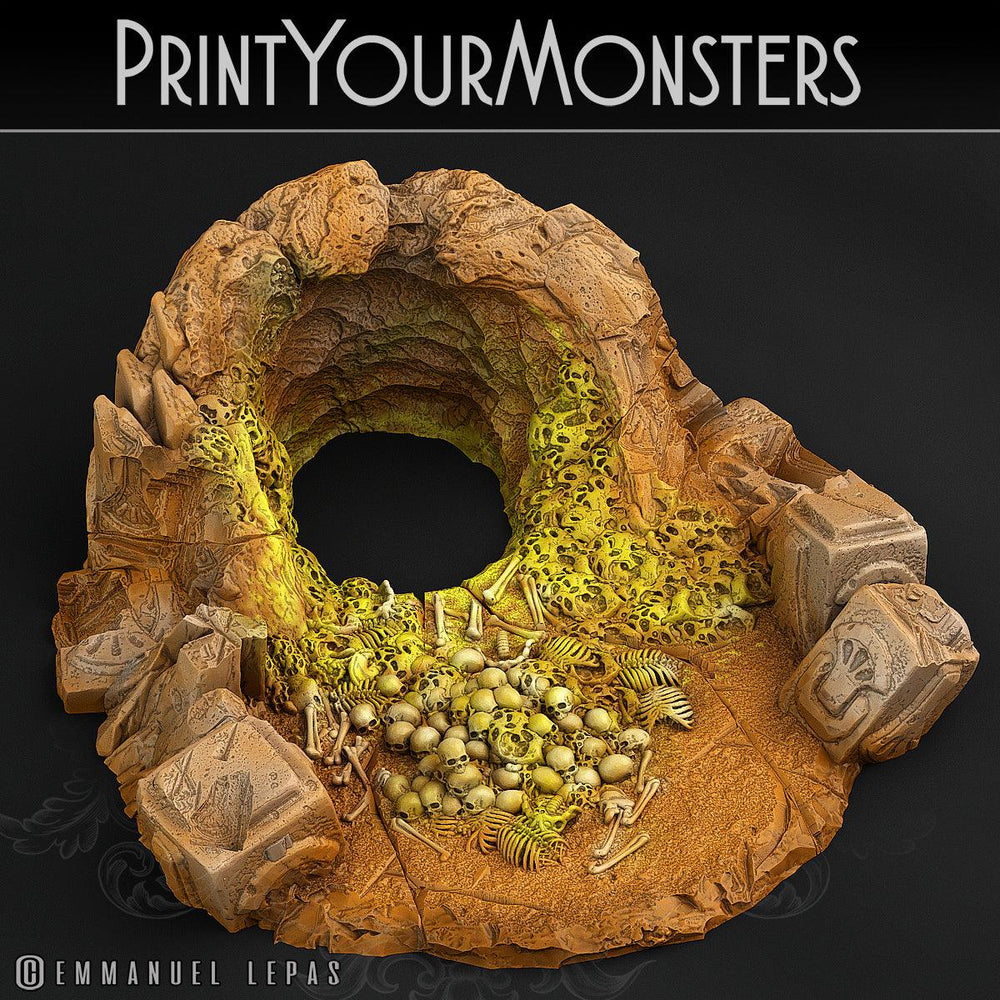 3D Printed Print Your Monsters Hollowhaunt Tarantula Spider 28mm - 32mm D&D Wargaming (Online Only)