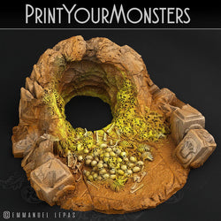 3D Printed Print Your Monsters Hollowhaunt Tarantula Spider 28mm - 32mm D&D Wargaming (Online Only)
