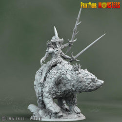 3D Printed Print Your Monsters Rock Champion Rock Monsters From Magic Valley Set 28mm - 32mm D&D Wargaming (Online Only)