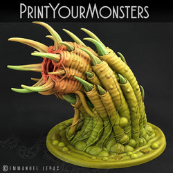 3D Printed Print Your Monsters Total Worms 2 Set 28mm - 32mm D&D Wargaming (Online Only)