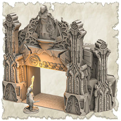 3D Printed SAWANT3D Abandoned Base of Space Elves Set 28 32mm Ragnarok d&d (Online Only)