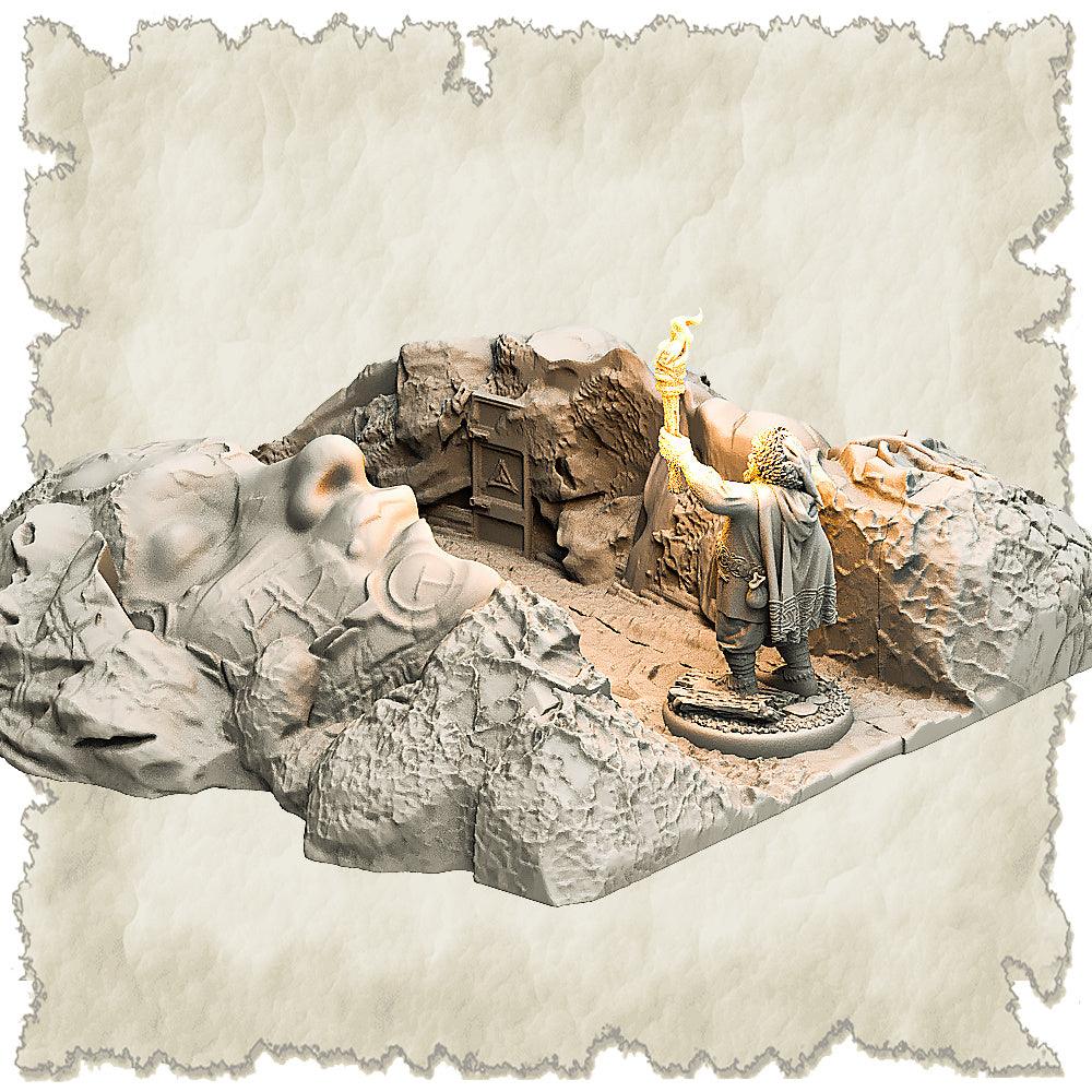 3D Printed SAWANT3D Secret Hidden Path 28 32mm Ragnarok d&d (Online Only)