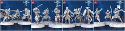 3D Printed STL Miniatures Barbarians The Frost City 2 28 - 32mm War Gaming D&D (Online Only)